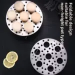 Stainless Steel Egg Steamer Rack - Image 2