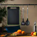 4-in-1 Cutting Board with Defrost Tray, Grater & Sharpener - Image 4